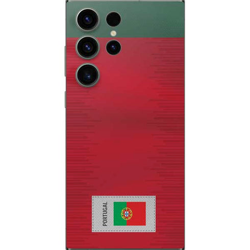 Portugal Soccer Flag Galaxy S25 Ultra Skin